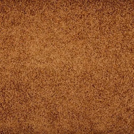 Vopi koberce Kusový hnědý koberec Color Shaggy čtverec - 60x60 cm