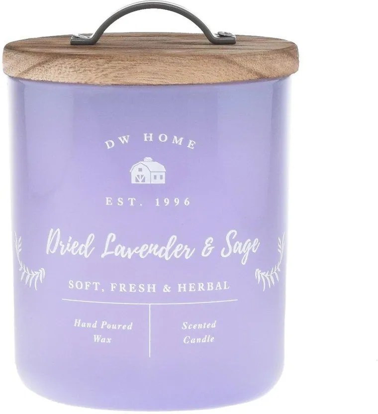 dw HOME Vonná sviečka Dried Lavender & Sage 240g