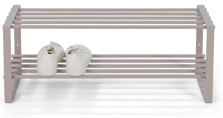 Sivo-béžový kovový stojan na topánky Rex – Spinder Design