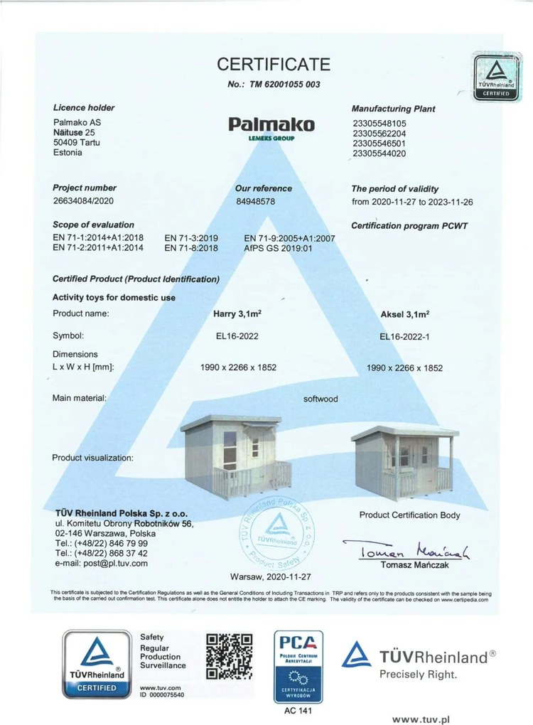 Detský domček Harry