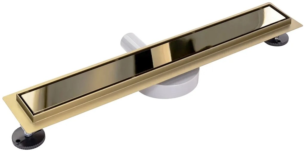 Lineárny odtok REA Pure Neo Mirror Gold Pro 90