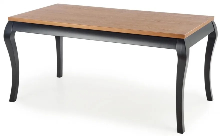 Jedálenský rozkladací stôl Noka 160/240 cm dub grandson/čierny