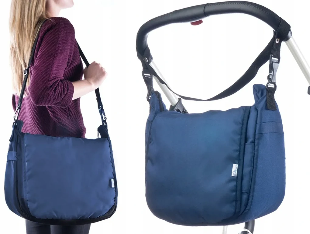Taška na kočík, univerzálna, Caretero Classic Farba: čierna