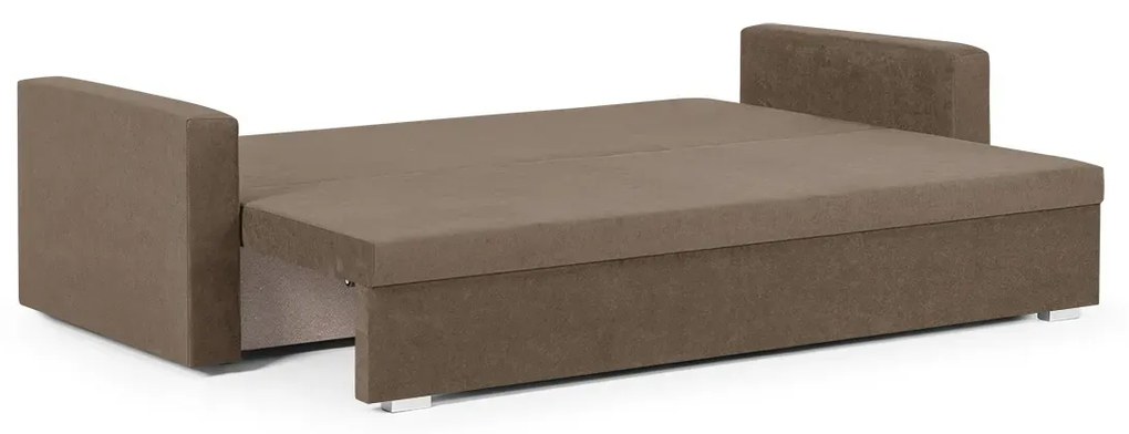 Rozkládací pohovka DELLA Hnědá