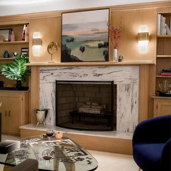 Kichler KL-SERENE-LED-W-NBR - LED Nástenné svietidlo SERENE LED/16W/230V mosadz