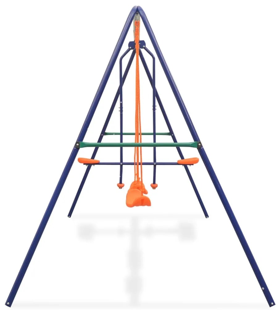 Súprava hojdačiek so 4 sedadlami, oranžová