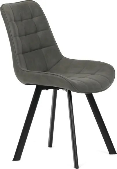 Jedálenská stolička sivá HC-V3066 GREY3