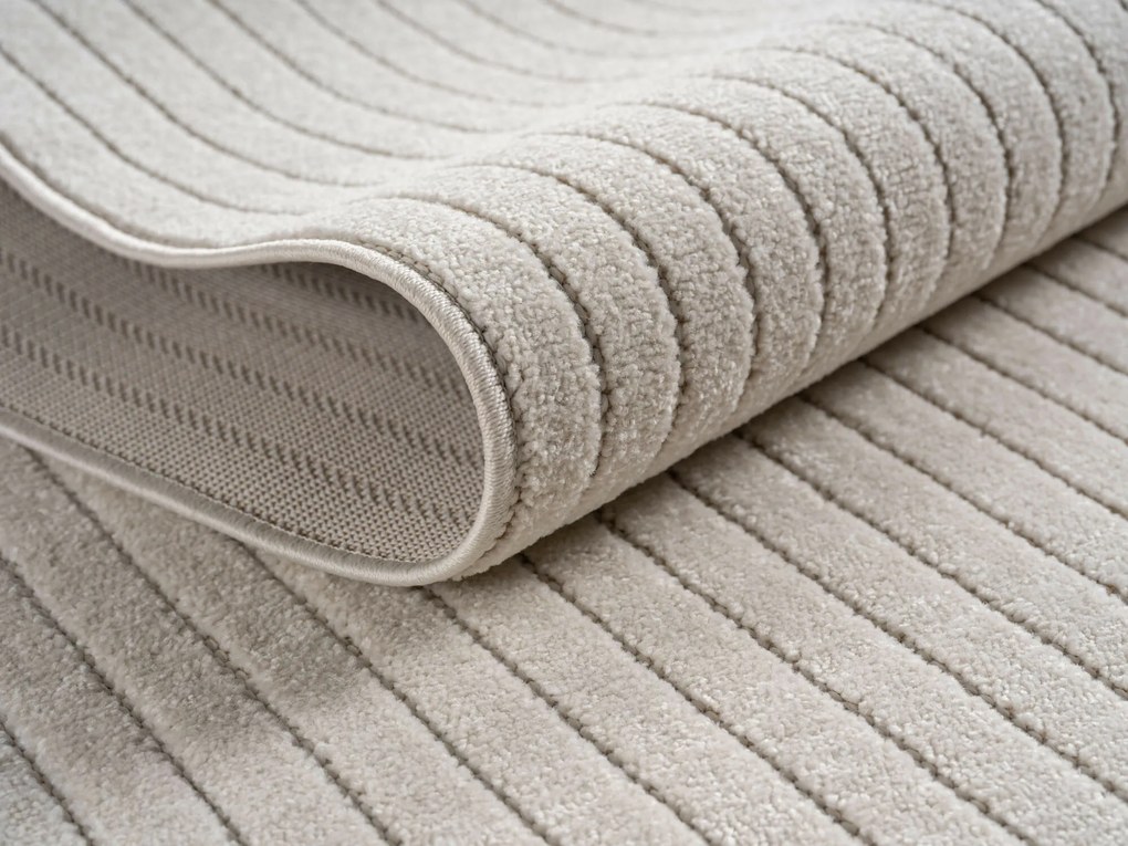 Ayyildiz, Koberec behúň Nova 1202 cream - na von aj na doma, 80x250, biela, chodba / predsieň