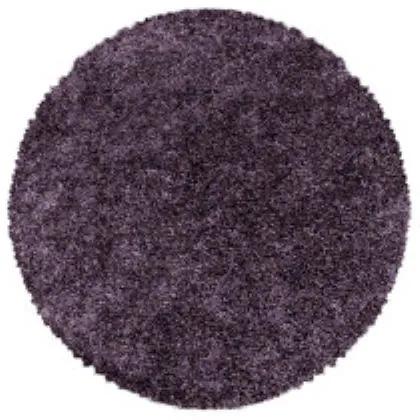 Ayyildiz koberce Kusový koberec Sydney Shaggy 3000 violett kruh - 200x200 (priemer) kruh cm