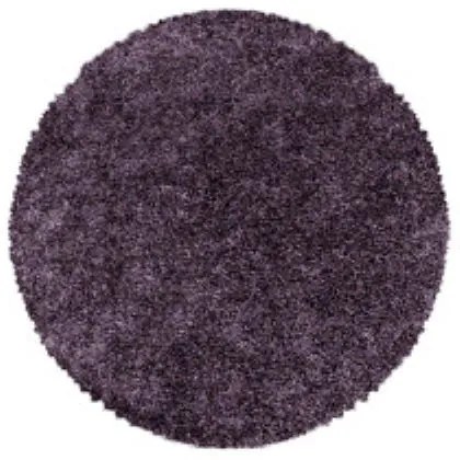 Ayyildiz koberce Kusový koberec Sydney Shaggy 3000 violett kruh - 80x80 (priemer) kruh cm