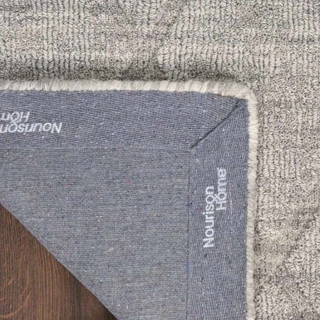Koberec WOOL HAVEN sivý