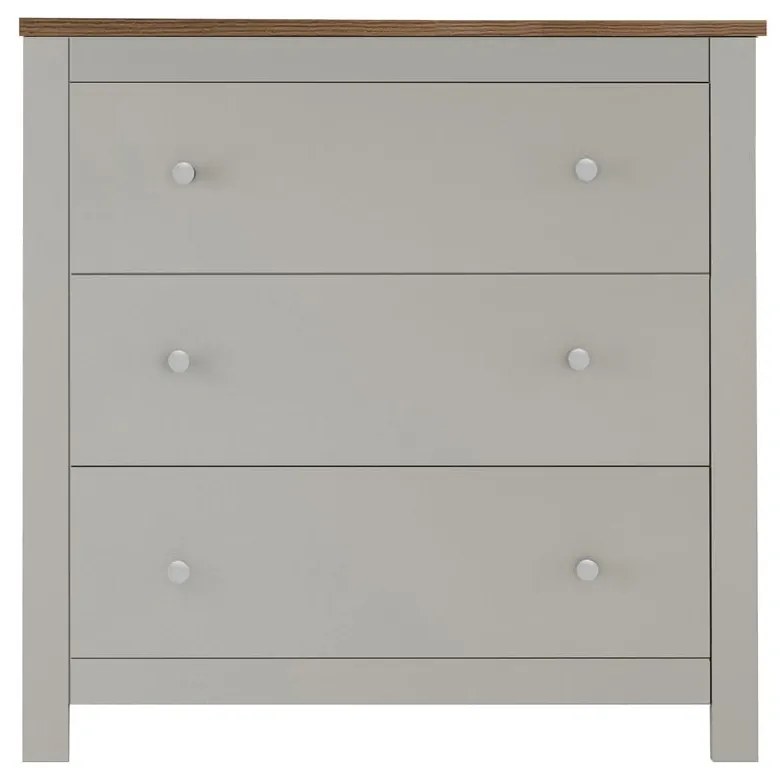 Sivá vysoká komoda 81x35 cm Emerald – Støraa