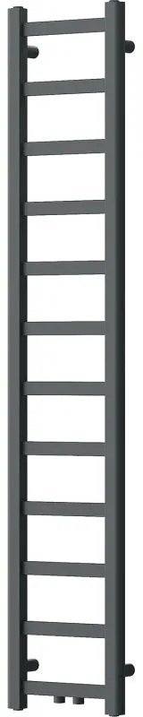 Mexen Bolt, vykurovacie teleso 1500 x 300 mm, 295 W, spodné a stredové, čierna, W126-1500-300-00-70