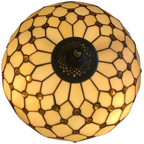 Stojaca Tiffany lampa HIVE 40*170