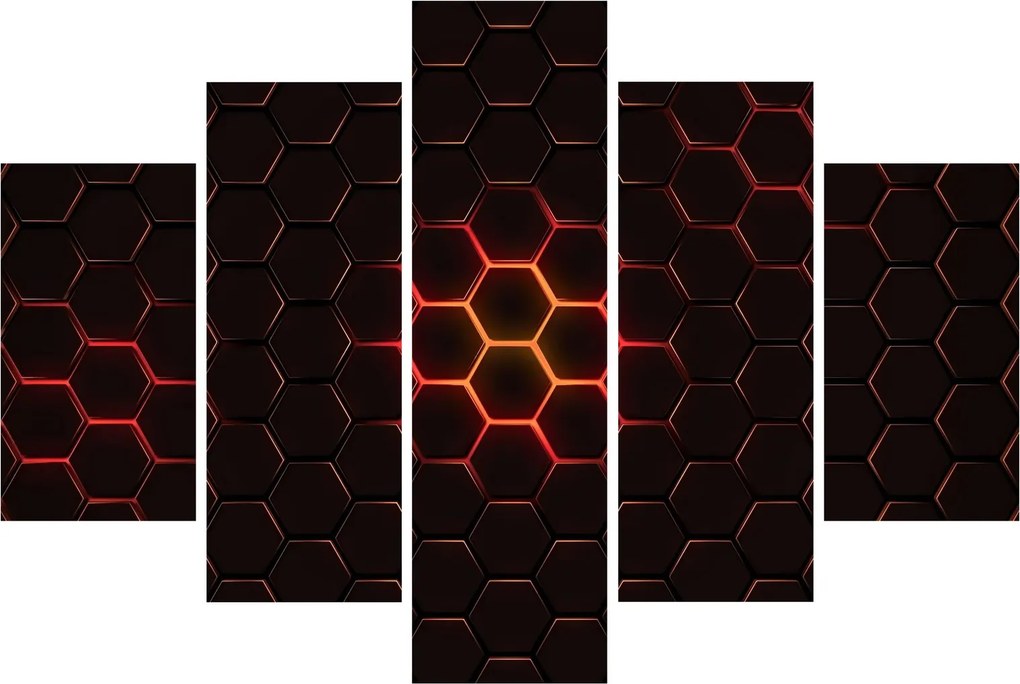 Obraz pletiva (150x105 cm)