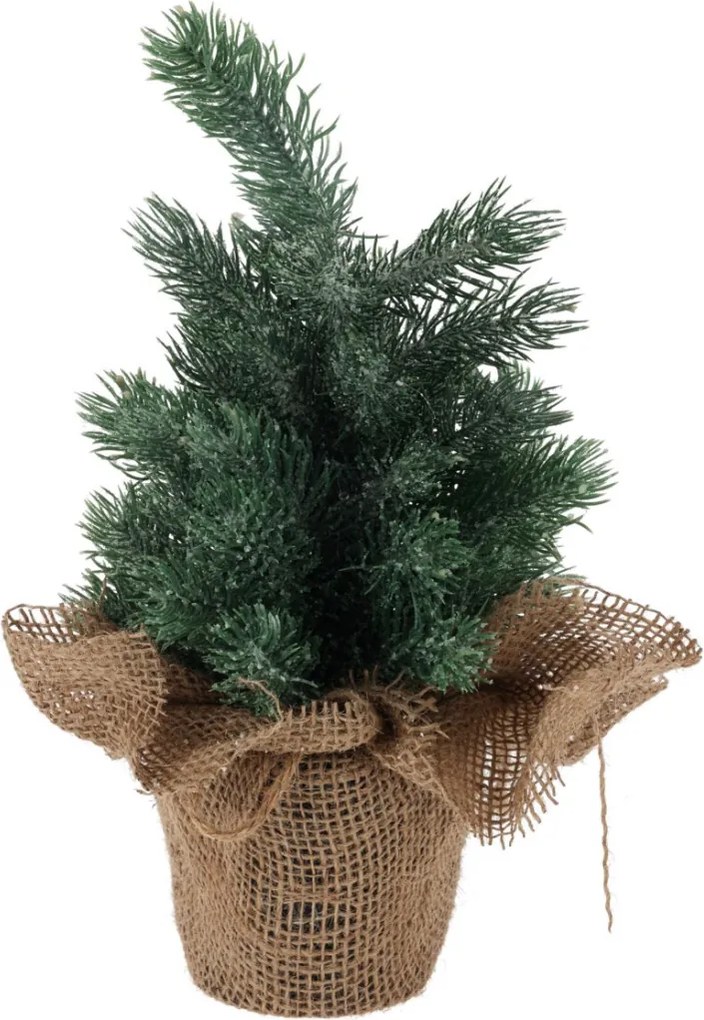 Vianočna dekorácia Zasnežený stromček, 30 cm