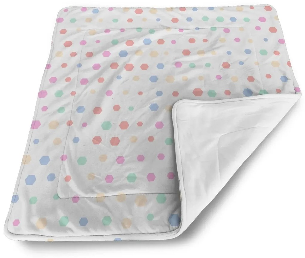 Sablio Deka pre bábätko Rôznofarebné bodky - 90x120 cm