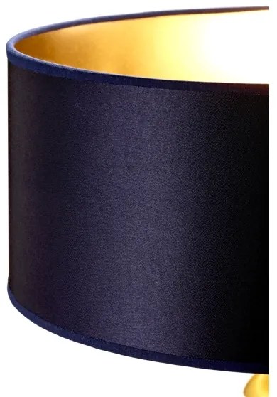 Jupiter 2116 - Stolná lampa KASZMIR 1xE27/15W/230V modrá/zlatá