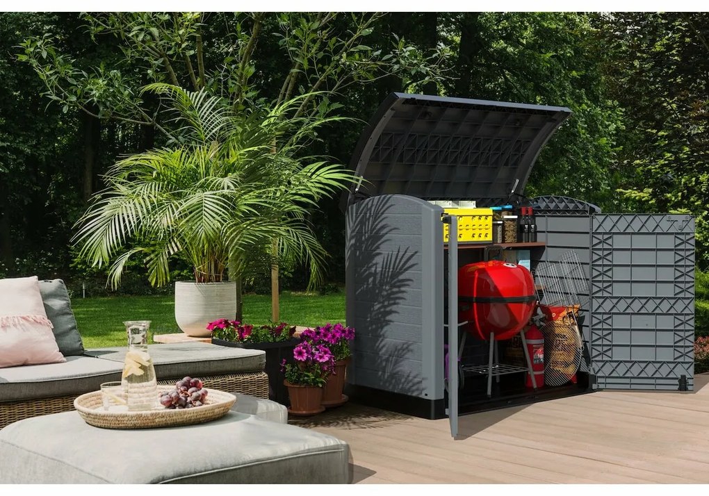 Duramax Plastový úložný box StoreAway sivá, 1200 l