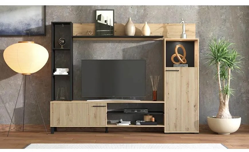 Obývacia Stena Retimno Artisan/Čierna 11013492