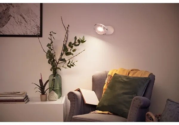 Philips 50441/11/P0 - LED Stmievateľné bodové svietidlo GLISSETTE 1xLED/4,5W/230V