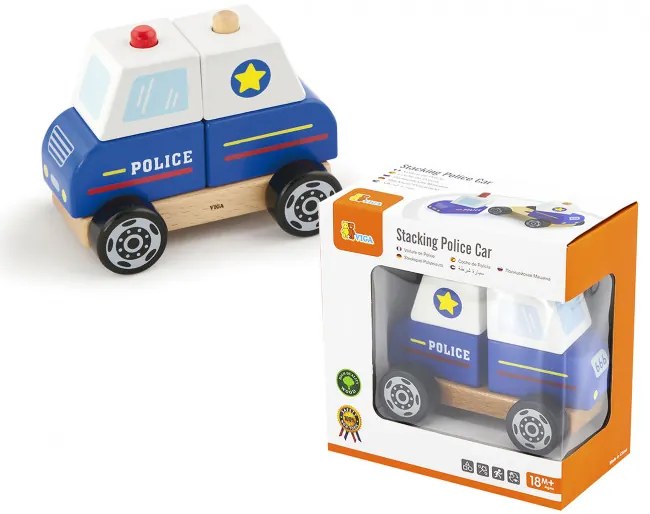 Skladačka Viga 50201 policajné autíčko
