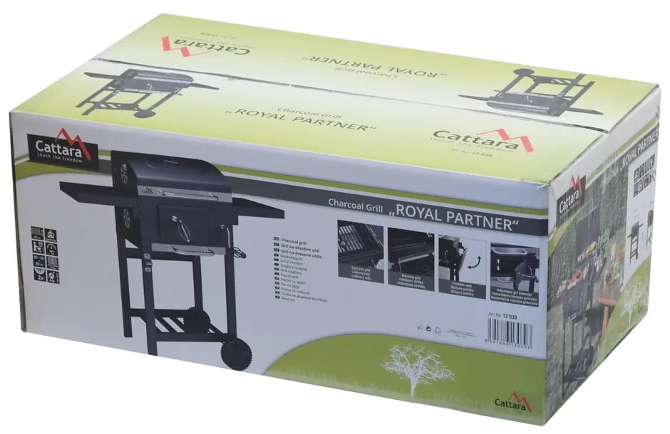 Gril na drevené uhlie Royal Partner - Cattara