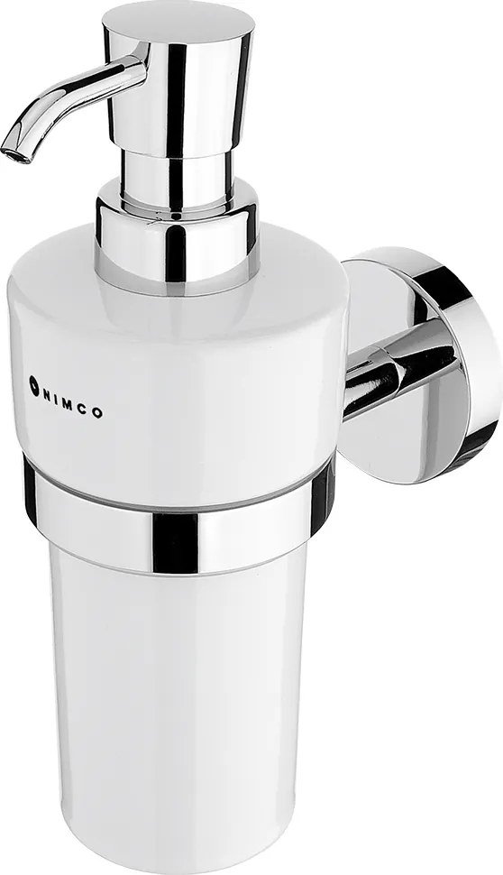 Nimco Dávkovač tekutého mydla keramický, pumpička plast UNIX - UN 13031KN-26