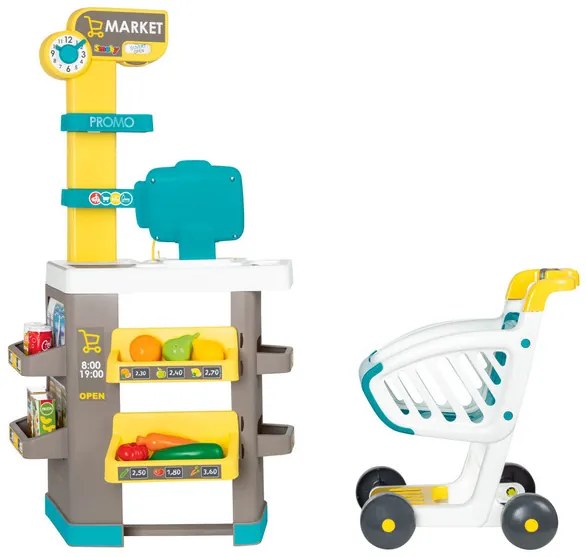 Smoby Supermarket s nákupným vozíkom (100356844)