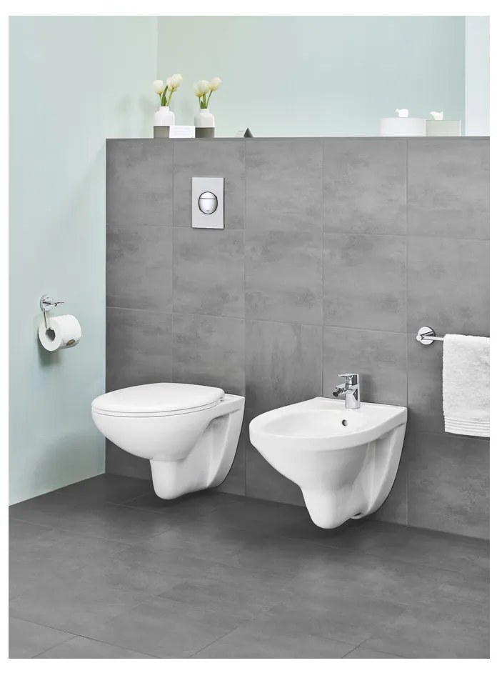 GROHE Bau Ceramic - Závesný bidet, alpská biela 39433000