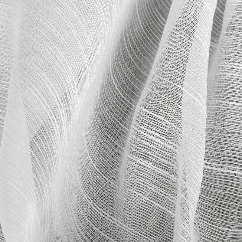 Biela záclona na krúžkoch ASTERA 140x250 cm