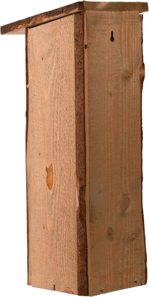 Búdka pre ďatľa Smart, 53,5x18x22 cm, drevo, hnedá