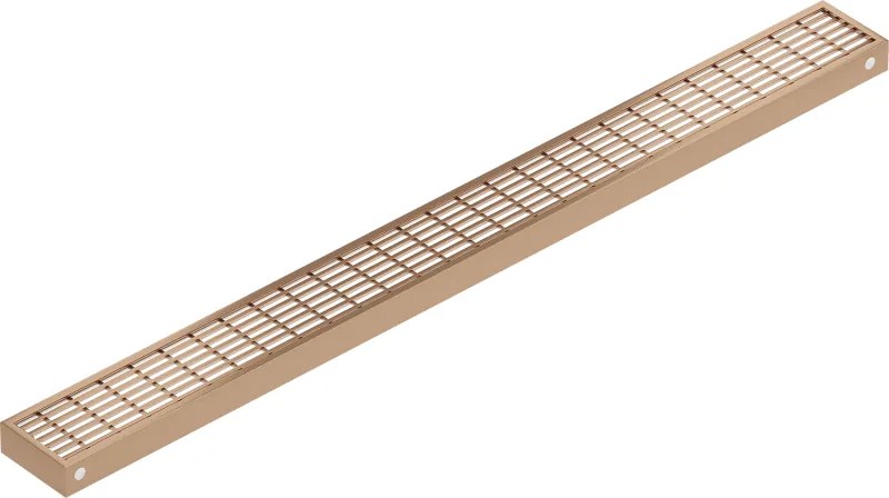 Mexen Flat, lineárny podlahový žľab 70 cm, medená matná, 1C33070
