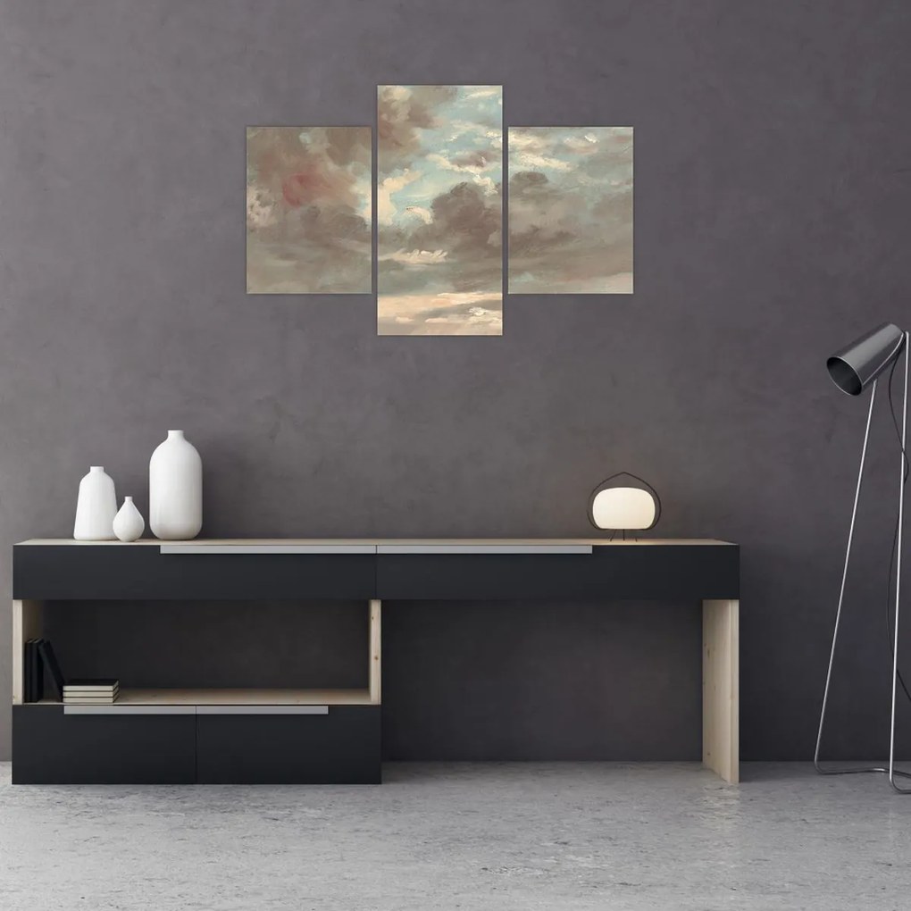 Obraz - John Constable, Cloud Study Stormy Sunset, reprodukcia (90x60 cm)