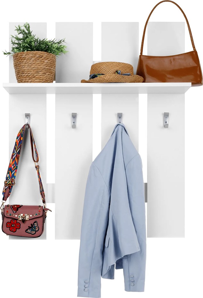 Vešiaková stena Topty Typ 17 80 - biela