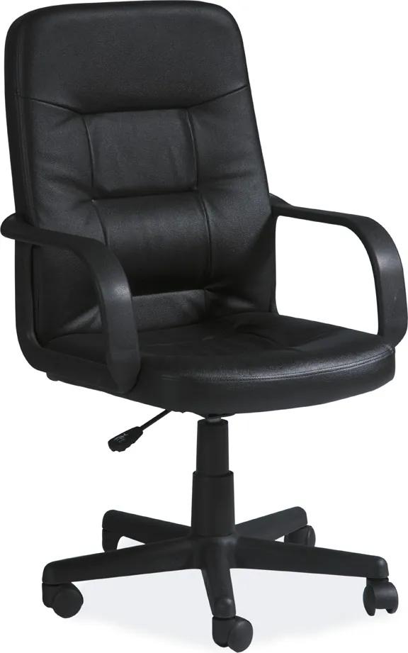 SIGNAL Q-084 kancelárska stolička čierna