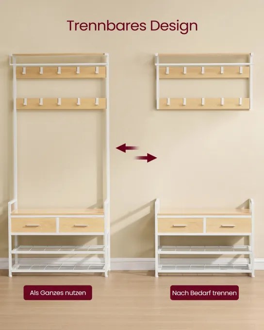 Vešiak na kabáty s botníkom HSR429YA01