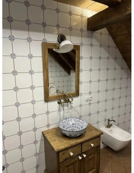 RAV Slezák MK102.5/28SM - drezová/umývadlová batéria MORAVA RETRO stará mosadz