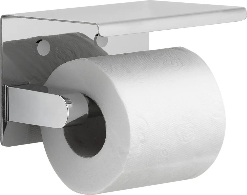 Sapho Sapho, Držiak toaletného papiera s poličkou, chróm, UN1197C