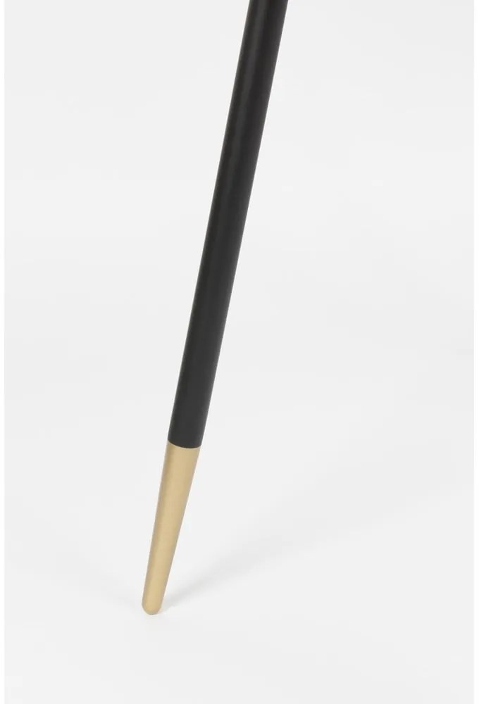 Okrúhly jedálenský stôl s doskou v dekore orechového dreva ø 91 cm Denise – White Label