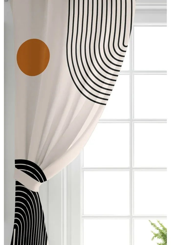 Béžové závesy v súprave 2 ks 140x260 cm - Mila Home