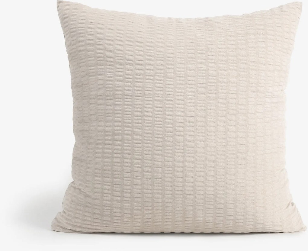 Goldea krepová obliečka na vankúš - latte 40 x 40 cm