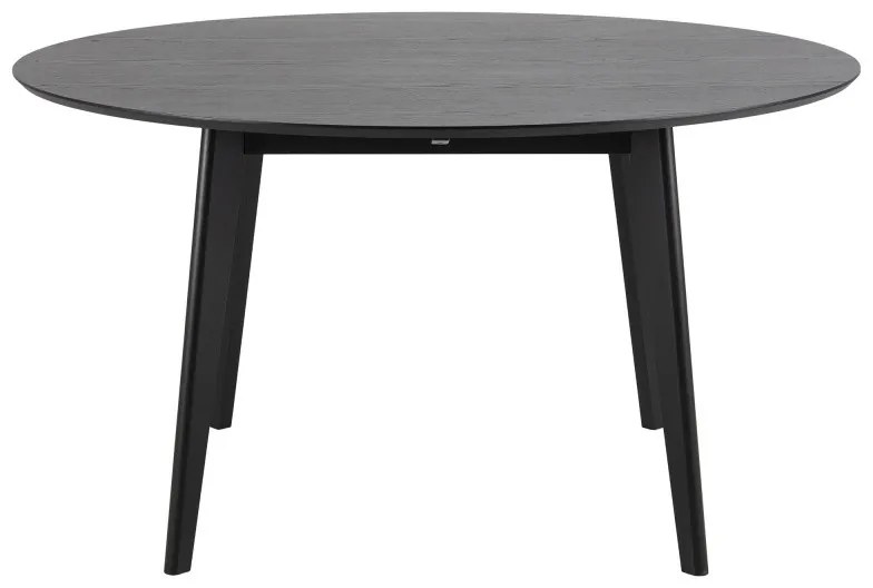Okrúhly jedálenský stôl 140 cm Roxby čierny