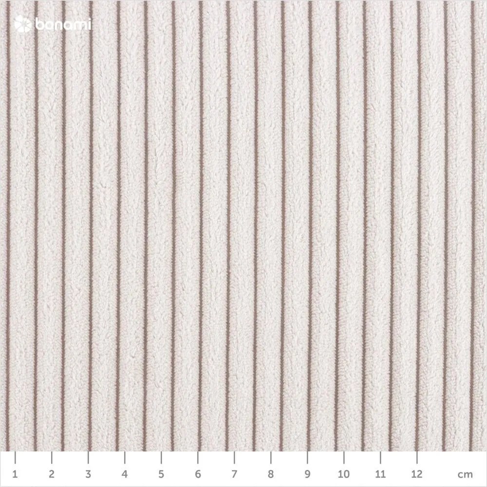 Béžová čalúnená dvojlôžková posteľ s úložným priestorom s roštom 180x200 cm Cube – Meise Möbel