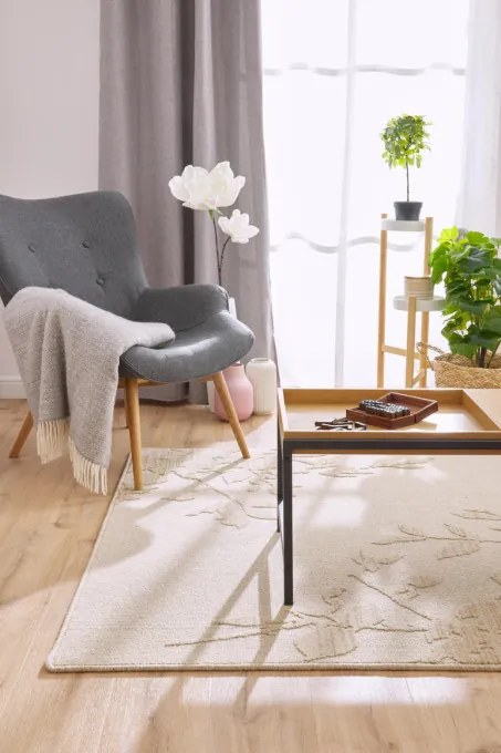 Koberec Agnella Noble Riva svetlobéžový