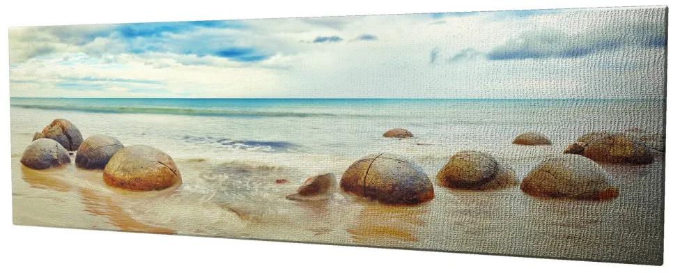 Obraz na plátne Sea stone PC022 30x80 cm
