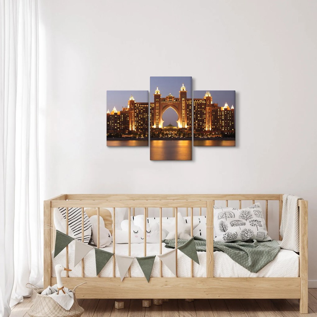 Obraz stavby v Dubaji (90x60 cm)