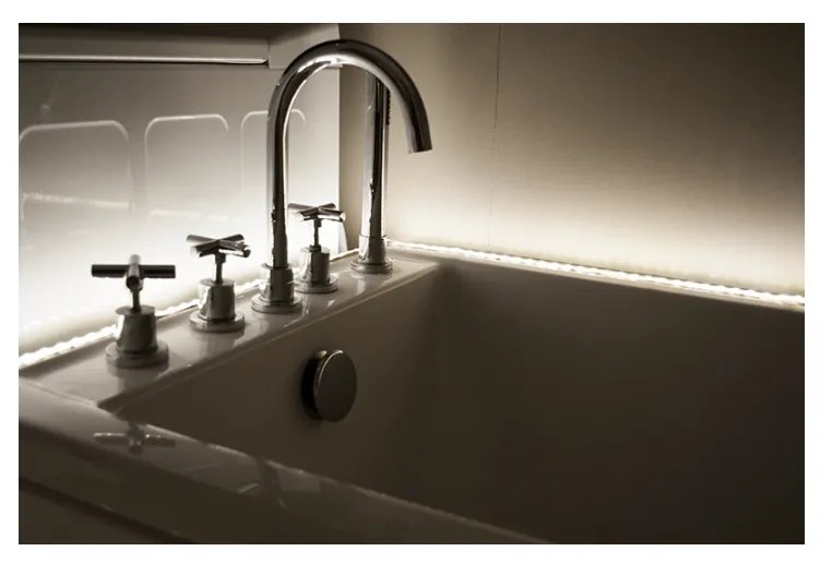 ECOLIGHT LED pásik 25m - 9,6W/m - 240W - 12V - IP63 - 600lm/m - neutrálna biela
