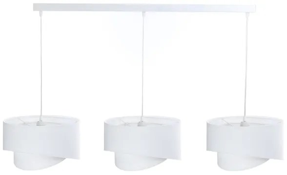 Luster na lanku GALAXY 3xE27/60W/230V biela
