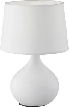 Stolná lampa Martin 29 cm, biela%